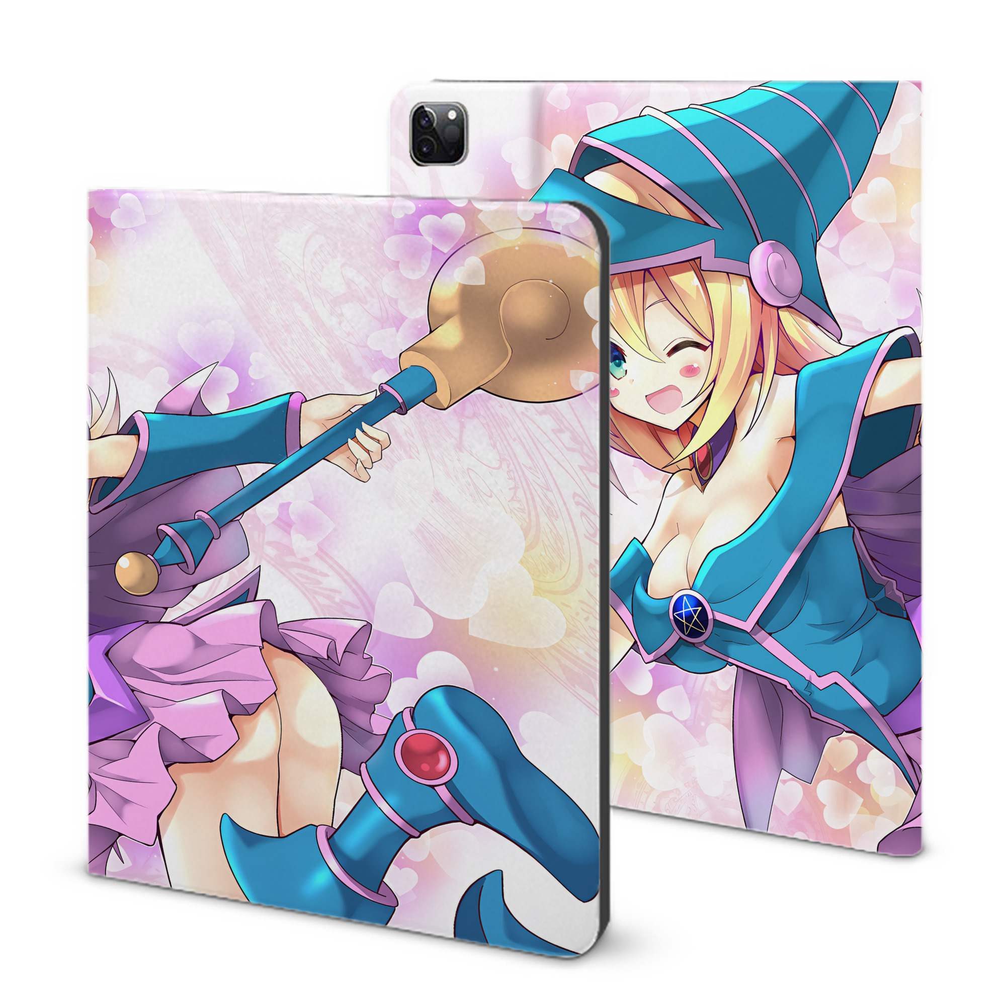 （画像用） 遊☆戯☆王 Yu-Gi-Oh! IPad ケース ブック型 PUレザー TPU 耐衝撃 軽量 薄型 ペン収納なし 全面保護 IPad 各モデル対応